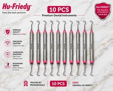 Lot of 10 Hu Friedy R138 (Montana Jack) Curved Sickle Scalers picture