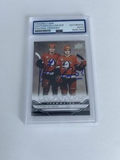 Cutter Gauthier/ Olen Zellweger Auto 24/25 UD young Guns Dual Card Ducks PSA/DNA picture