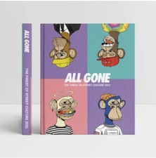 All Gone 2021 x Bored Ape Yacht Club BAYC Limited Edition Set 2 Books IN HAND picture