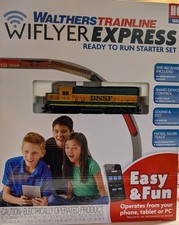 WALTHERS TRAINLINE HO WIFLYER EXPRESS BNSF TRAIN SET *READY TO RUN 931-1250 picture