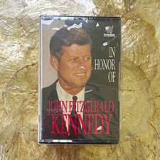 In Honor of John F Kennedy JFK Speeches Tribute Cassette NEW SEALED Freedom picture