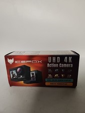 IceFox UHD 4K Action Camera Waterproof 30m, Duel Screen, WiFi, Image Stabilizer picture