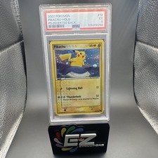 Pikachu 012/017 POP Series 5 Holo PSA 5 inverted Back Holo picture