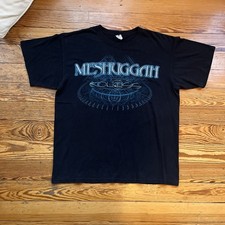 Meshuggah Koloss Band Tee Black 2013 Mens Large Anvil OG Tag Rare picture