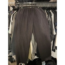Vintage Worthington Petite Black Accordion Plissé Pleated Pull-On Pants picture