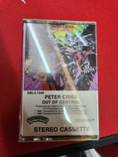 KISS Peter Criss Out Of Control Cassette 1980 (RARE) picture