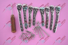 Distäl Fëmur Locking 5 to 13 Holes L & R Plate with screw 66 pc SS 316L picture