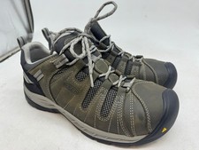 KEEN Utility Flint II Work Boots Men's Olive Green Leather Steel Toe - 10.5 picture
