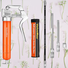 ValueMax Mini Grease Gun Kit (3500 PSI) with 3 OZ Grease, 12'' Flexible Hose picture