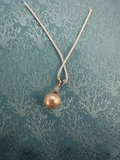 Maui Divers Jewelry 1 Pink Pearl/Diamond Pendant + 2 Natural Color Loose Pearls picture