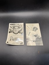 Vintage 1961 1962 Robin Roberts Johnny Callison Signed Phillies Postcards Lot  picture