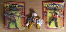 Ja-Ru Wild West Action Figures Indian Chief, Warrior & Desperado  picture