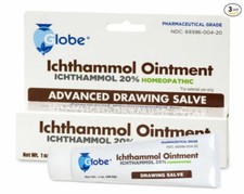Ichthammol Ointment 20% 1 oz Tube - 3 packs -  picture