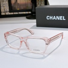 CHANEL CH3517-A Pink Square Optical Frames Clear Lenses 54-17-140 picture