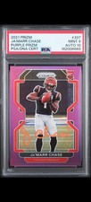 2021 Panini Prizm Rookie Ja'Marr Chase #337 - On Card Auto /125 - PSA 9/10 Rare picture