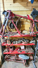 1954 Sears Allstate Puch Sr125 Frame + Components As Pictured picture
