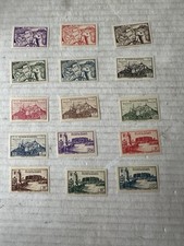 Libya Fezzan-Ghadames #YT28-YT42 MH 1946 Sabha Mourzouk Camel [1N1-1N15] Stamps picture