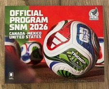 2026 FIFA WORLD CUP PROGRAM Special Edition Magazine UNITED STATES Mexico CANADA picture