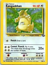 ✨Vintage Pokémon Kangaskhan Jungle Holo Rare Unlimited 5/64 1999 Hologram Card  picture