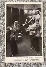 Original 1912 Girl In The Taxi Postcard Unused Real Photo RPPC Vtg Beagles Best picture