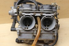 88-07 KAWASAKI NINJA 250R CARBS CARBURETORS OEM FUEL INTAKE KEIHIN GOOD picture