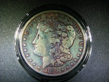 F+/VF 1899-S MORGAN SILVER DOLLAR BEAUTIFULLY TONED COLLECTOR QUALITY M-2234 picture