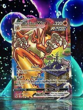 POKEMON BLAZIKEN VMAX 201/198 ALT ART CHILLING REIGN 2021 LP picture