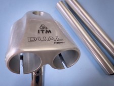 Itm Dual Chrono Handlebar Mount + Extensions Stem Vgc Tt picture