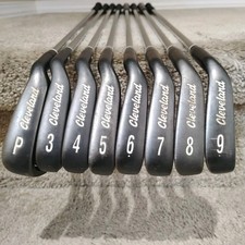 CLEVELAND Tour Action TA5 GunMetal 3-PW RH Stiff Flex Iron Set, Excellent Clean picture