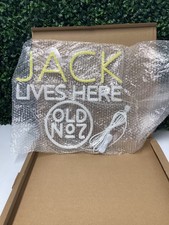 Jack Lives Here Old No 7 Light-Up Wall Sign picture