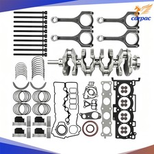 G4KE Engine Overhaul Rebuild Kit + Crankshaft + 4X Con Rods for Hyundai KIA 2.4L picture