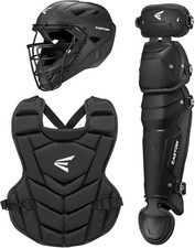 Easton Black Magic 3.0 Youth Baseball Catcher Gear Set - BLACK LARGE (Ages 9-12) picture