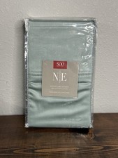Noble Excellence NE Grey Mist King Size Pillowcases Set New Blue 500ct picture
