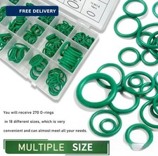 270Pcs Car A/C O-Ring Kit AC System Seal Gasket Compressor Refrigerant picture