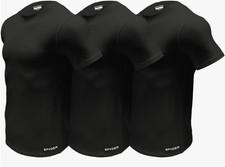 Spyder Mens Performance Moisture Wicking Crew Neck Undershirts - 3 Pack picture