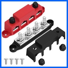 Versatile 250A 12V Bus Bar Terminal Block for Automotive & Marine Applications picture