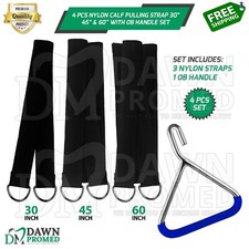 4 Pcs Nylon Calf Pulling Strap 30