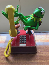 Kermit the Frog Vtg 1983 Telephone | Model TEIF 8030 | Original Box | 1 Owner picture