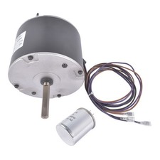 1x Upgraded 1/8 HP Horsepower Condenser Fan Motor 230 Volts 825 RPM w/ Capacitor picture