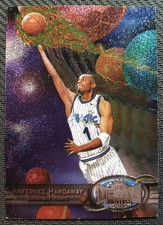 1997-98 Metal Universe Card #45 Anfernee Hardaway Magic EX picture
