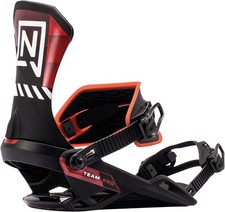 Nitro Team Pro Snowboard Bindings Medium (US Men's 7-10.5) Black Red New 2027 picture