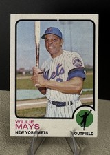Vintage 1973 Topps WILLIE MAYS #305 *Sharp Card* Giants HOF & All Time Great picture