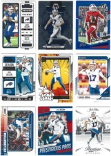 JOSH ALLEN 9 CARD LOT 2022 2023 2024 DONRUSS PRESTIGE SCORE CONTENDERS MOSAIC picture