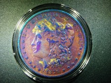 F/VF+ 1879 MORGAN SILVER DOLLAR NICELY TONED QUALITY COLLECTOR GRADE COIN M-2195 picture