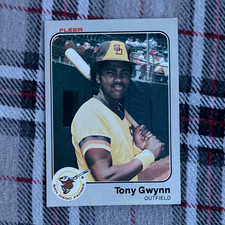 Fleer 1983 Fleer #360 Tony Gwynn RC San Diego Padres Baseball Card Base Set picture