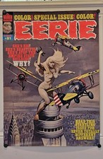 1976 Eerie #81 Magazine Cover Poster Queen Kong by Frank Fazetta - 28 x 20 picture