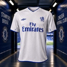 Chelsea F.C.  Hasselbaink N° 9  Vintage 2001 - 2003 Football Shirt - XL picture