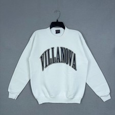 Vintage Villanova Sweatshirt Adult Medium Graphic Pullover Collegiate Sporty USA picture