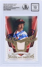 Mike Schmidt Phillies Signed 2004 Upper Deck Legendary Cuts #SS-MS BAS 10 Card picture