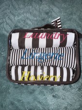 NWT VTG Henri Bendel Travel Laundry Set With Case -Lingerie , Laundry, Hosiery picture